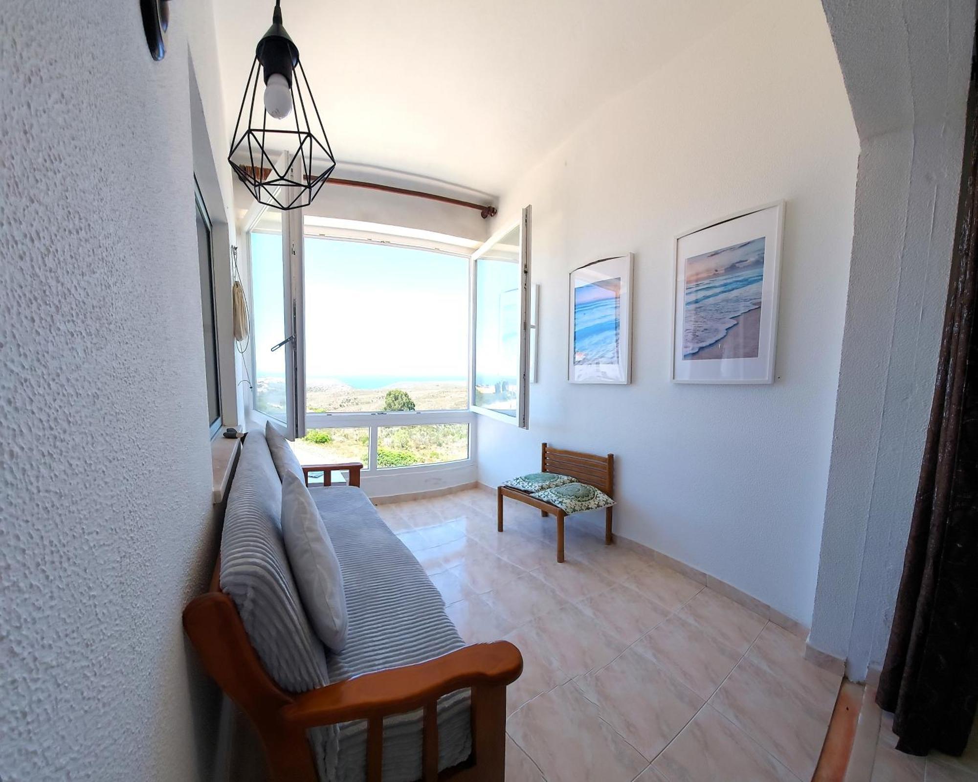 Sunset View Flat Apartment อัลเจซูร์ ภายนอก รูปภาพ